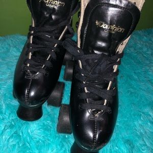 Black Dominion of Canada roller skates